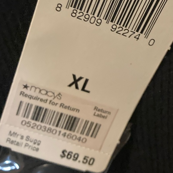 NWT Vintage Lauren Ralph Lauren Black Longsleeve Blouse Size XL - Picture 13 of 13